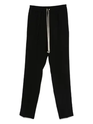パンツ Rick Owens 22S Track Pants RU01B1375-NBS Rick Owens ストレート トラックパンツ | ブラック | FARFETCH JP