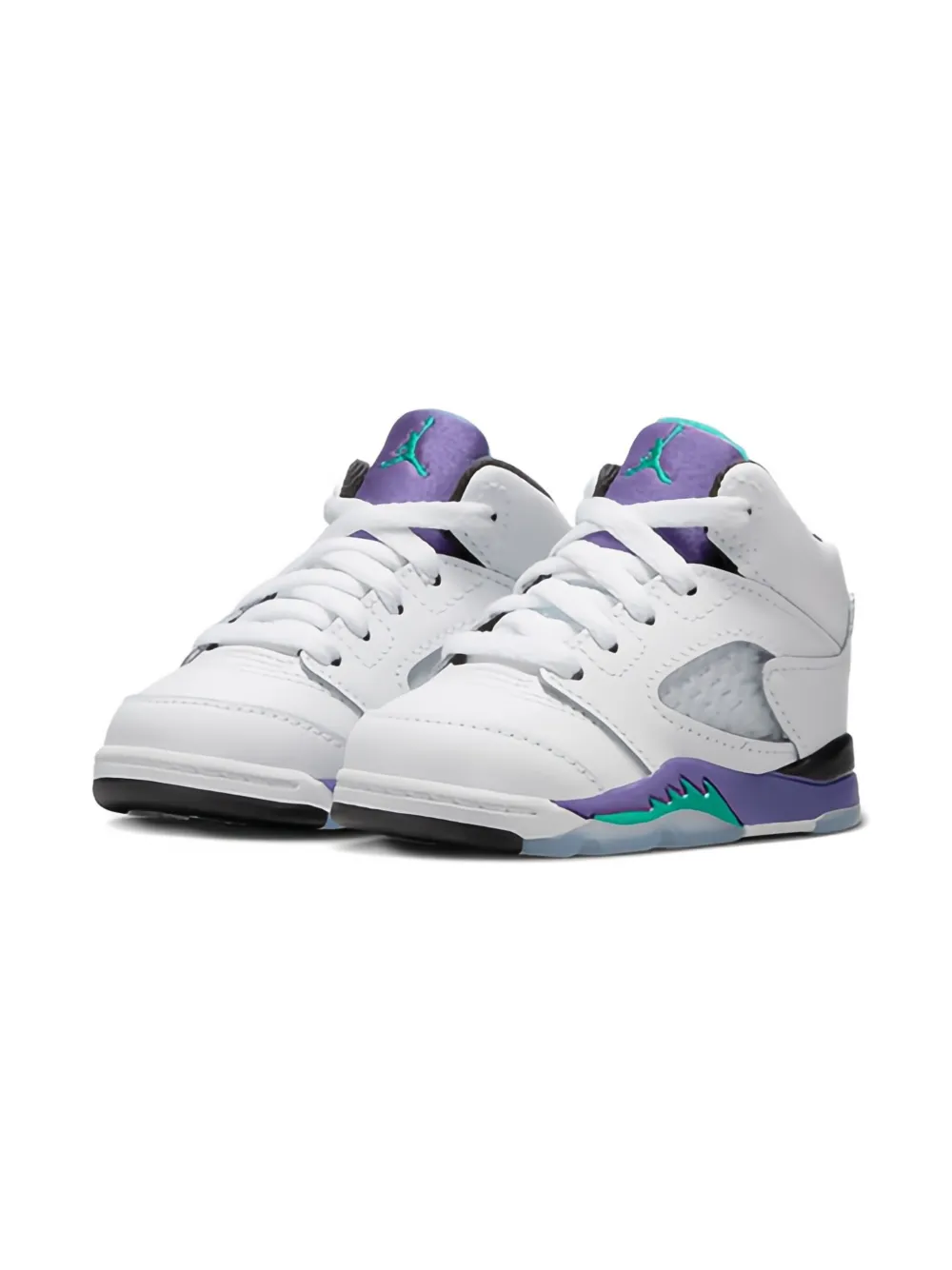 Jordan Kids Air Jordan 5 "White Grape Ice-New Emerald" sneakers Paars