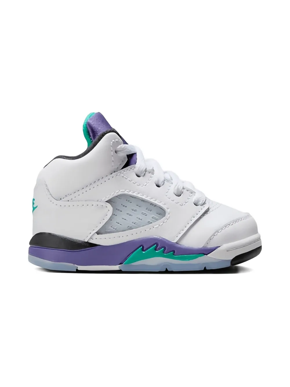 Jordan Kids Air Jordan 5 "White Grape Ice-New Emerald" sneakers Purple