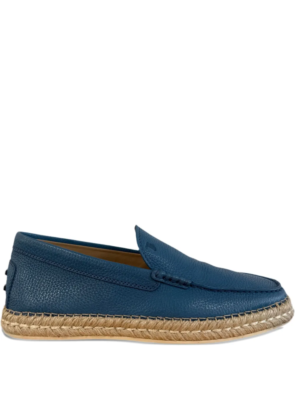 Tod's Suède espadrilles met touw Blauw
