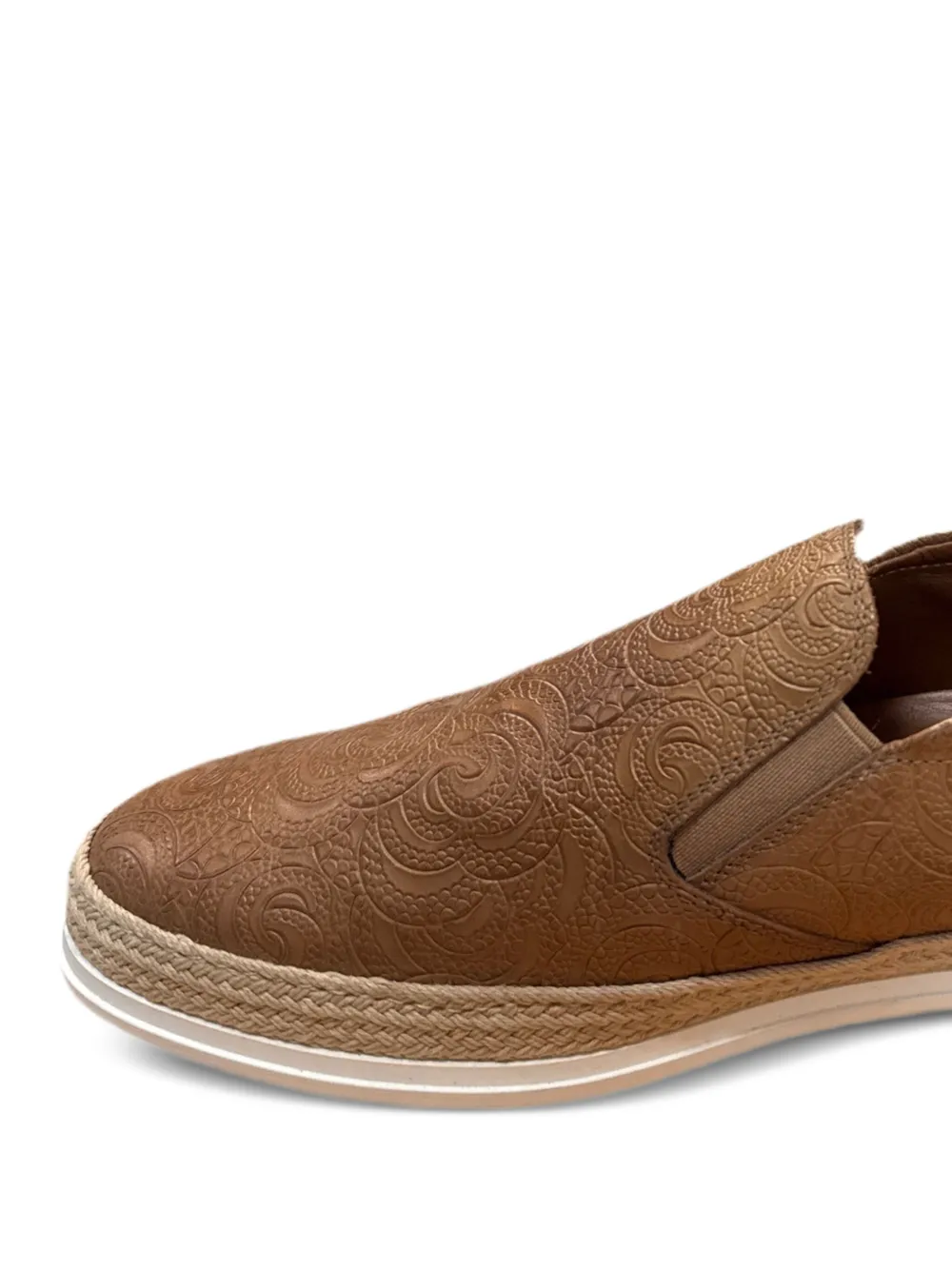 Tod's patterned loafers Brown
