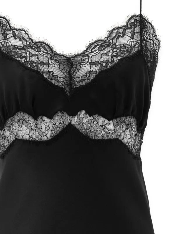 Saint Laurent Blusa Em Cetim De Seda Preto FARFETCH BR