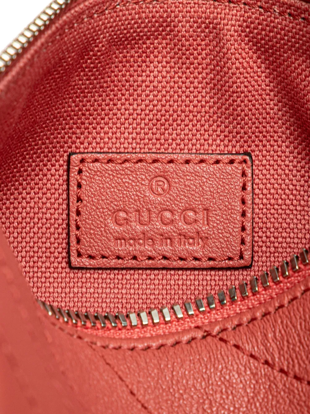 Pre-owned Gucci 2016-2024 Mini Leather Blondie Shoulder Bag