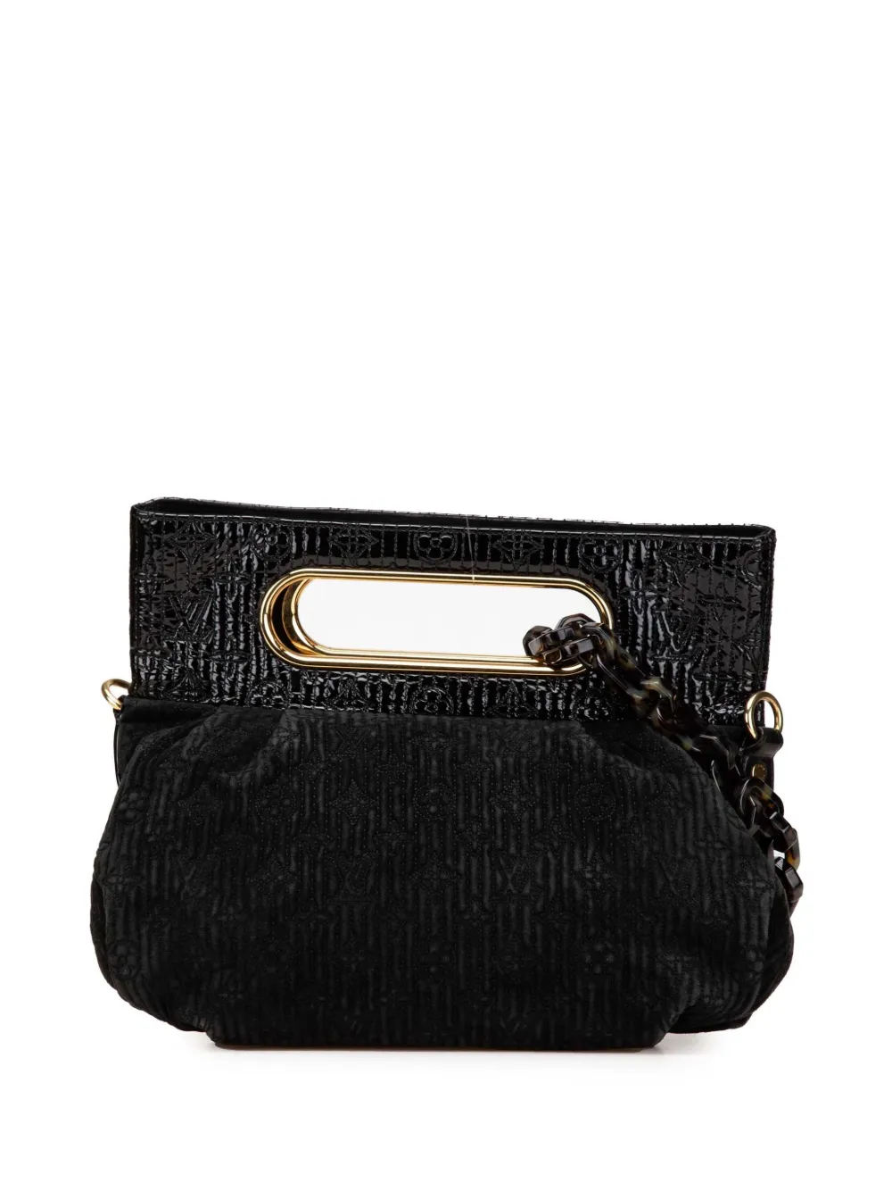 Louis Vuitton Pre-Owned 2008 Monogram Motard Before Dark satchel | Black | Image 1