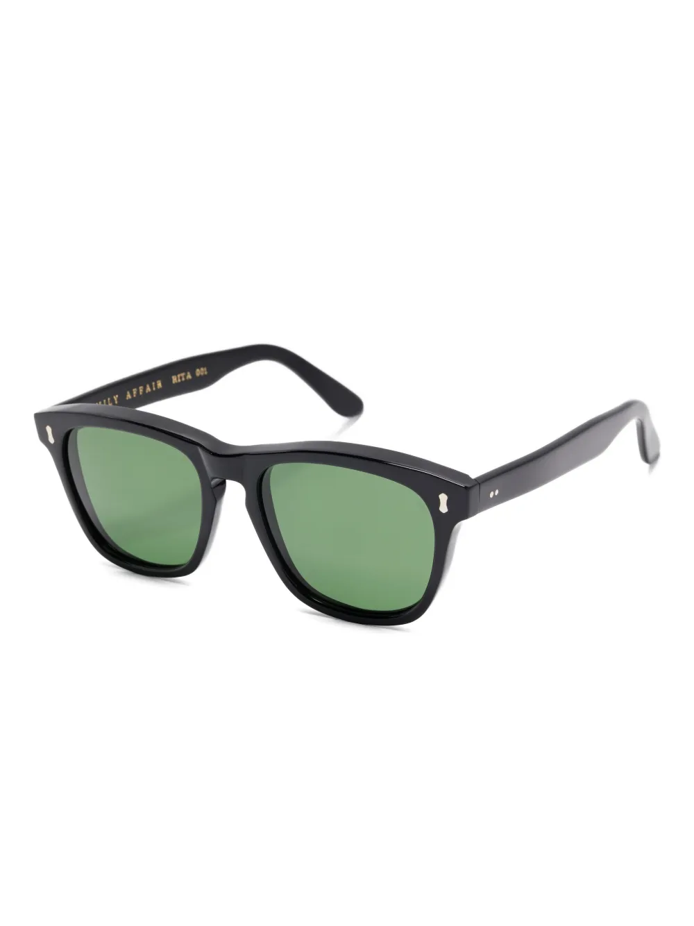 Family Affair Rita square-frame sunglasses Zwart