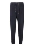 Eleventy drawstring-waist trousers - Blue