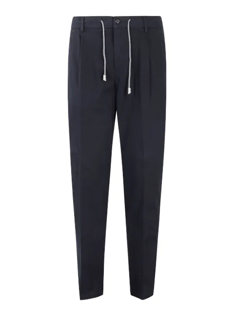 Eleventy drawstring-waist trousers