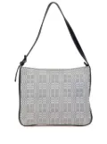 Burberry Pre-Owned 2000-2017 Tonal Check Canvas shoulder bag - Blue