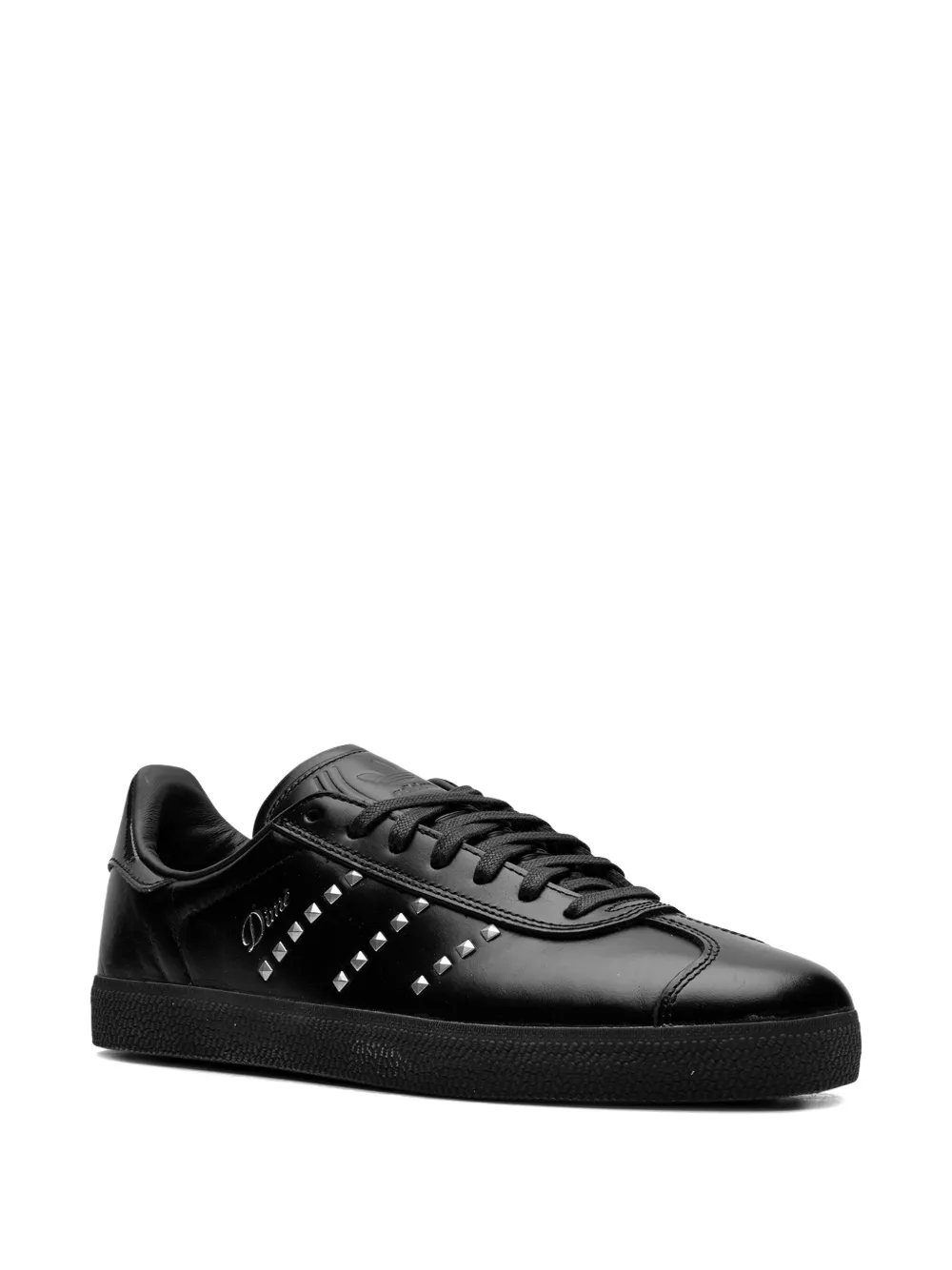 adidas x Dime Gazelle ADV "Core Black/Silver Metallic/Carbon" sneakers | Low-Tops | Image 2