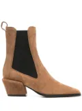 Paris Texas 60mm heeled ankle boots - Brown