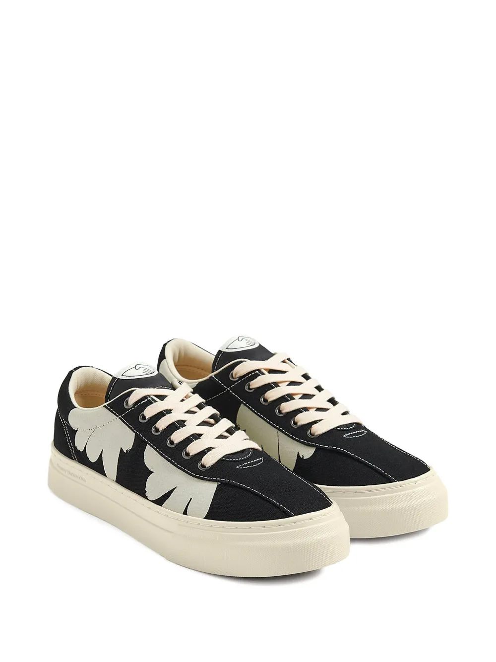 Stepney Workers Club S-Strike floral-print low-top sneakers Black