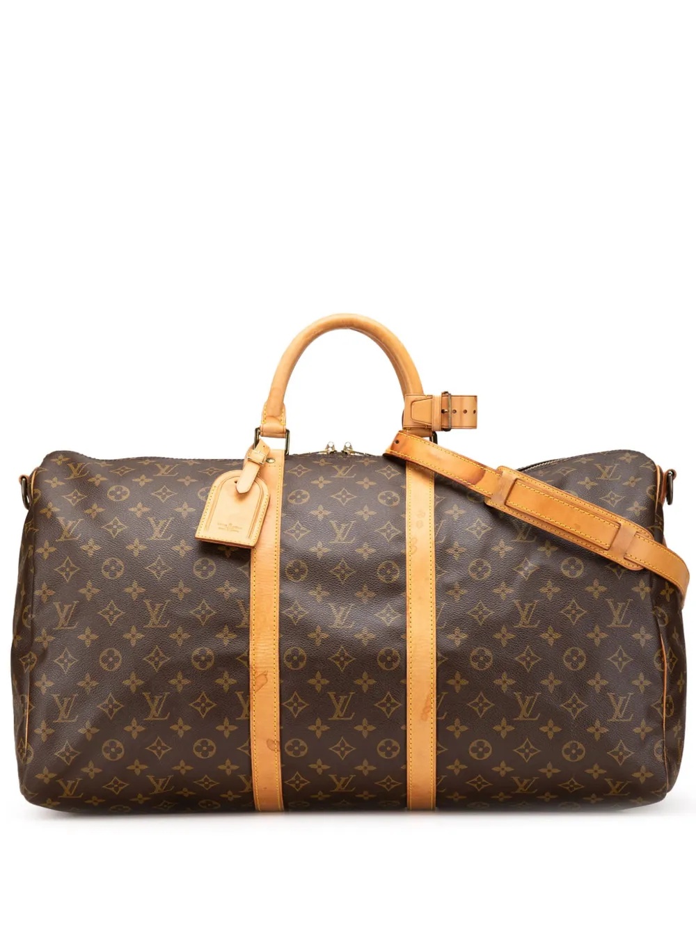 Louis Vuitton Pre-Owned 1990 Monogram Keepall Bandouliere 55 travel Louis Vuitton Pre-Owned 1990 Monogram Keepall Bandouliere 55 travel
