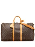Louis Vuitton Pre-Owned 1990 Monogram Keepall Bandouliere 55 travel bag - Brown