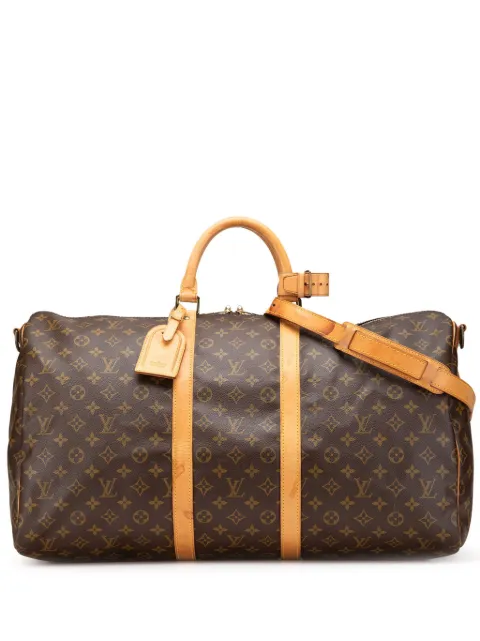 Louis Vuitton Pre-Owned 1990 Monogram Keepall Bandouliere 55 travel bag