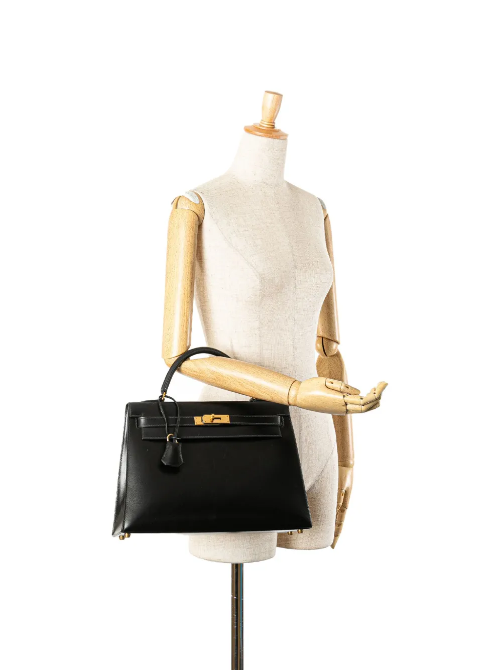 Hermès Pre-Owned 1993 Box Calf Kelly Sellier 32 satchel | Pre-Owned | Image 2