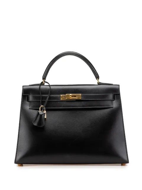 Hermès Pre-Owned 1993 Box Calf Kelly Sellier 32 satchel