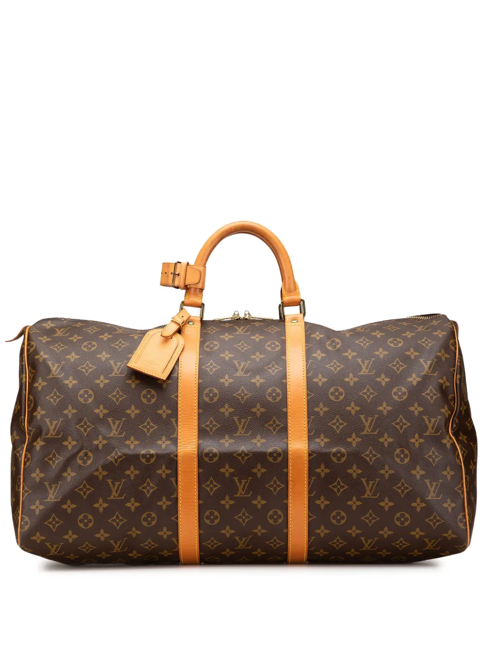 Louis Vuitton Pre-Owned 2003 Monogram Keepall 55 travel bag | marrón | Image 1