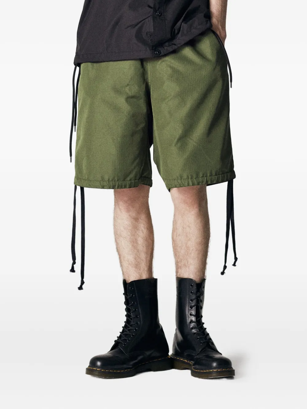 Taion drawstring-hem shorts | Bermuda Shorts | Image 2