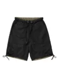 Taion drawstring-waist pocketed shorts - Black