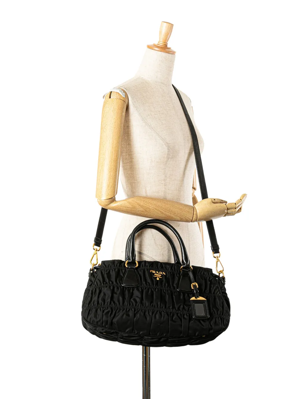 Prada Pre-Owned 2013-2020 Tessuto Gaufre satchel | Pre-Owned | Image 2