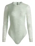 alice + olivia Taeyn lace bodysuit - Green