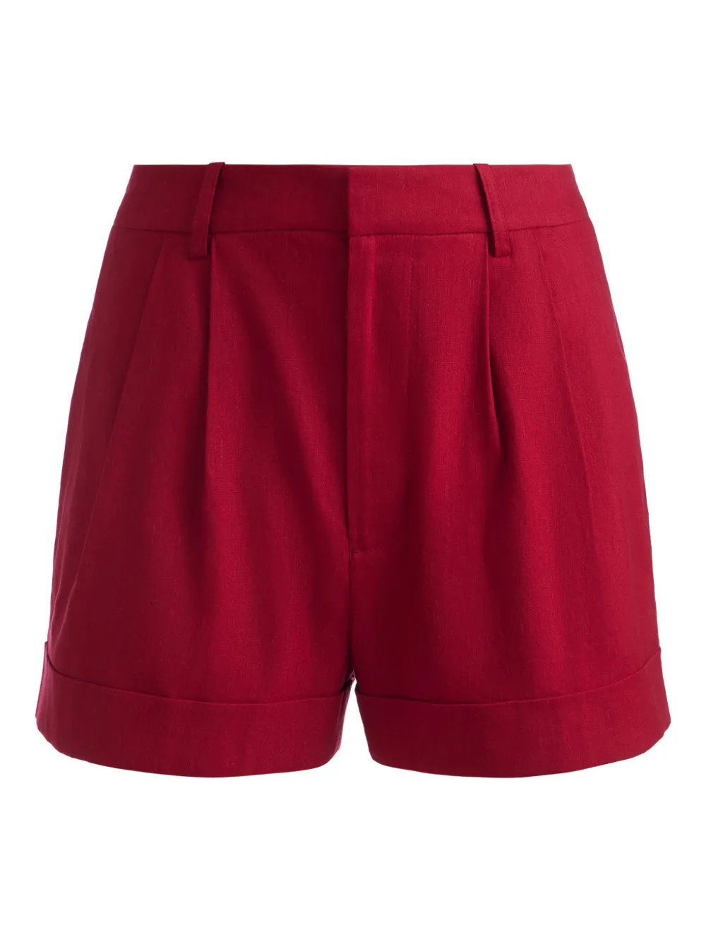 alice + olivia Conry shorts met manchetten Rood