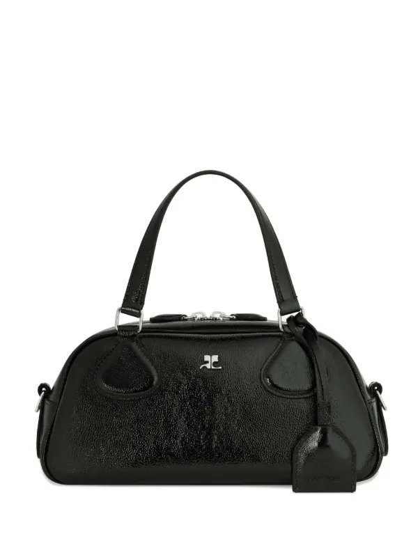 トートバッグ Courreges Friday Purse - Courreges - Leather - Black FRIDAY BOWLING LEATHER BAG - courrèges