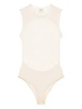 Courrèges Illusion circle lace bodysuit - Neutrals