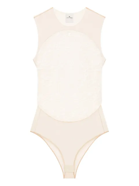 Courrèges Illusion circle lace bodysuit
