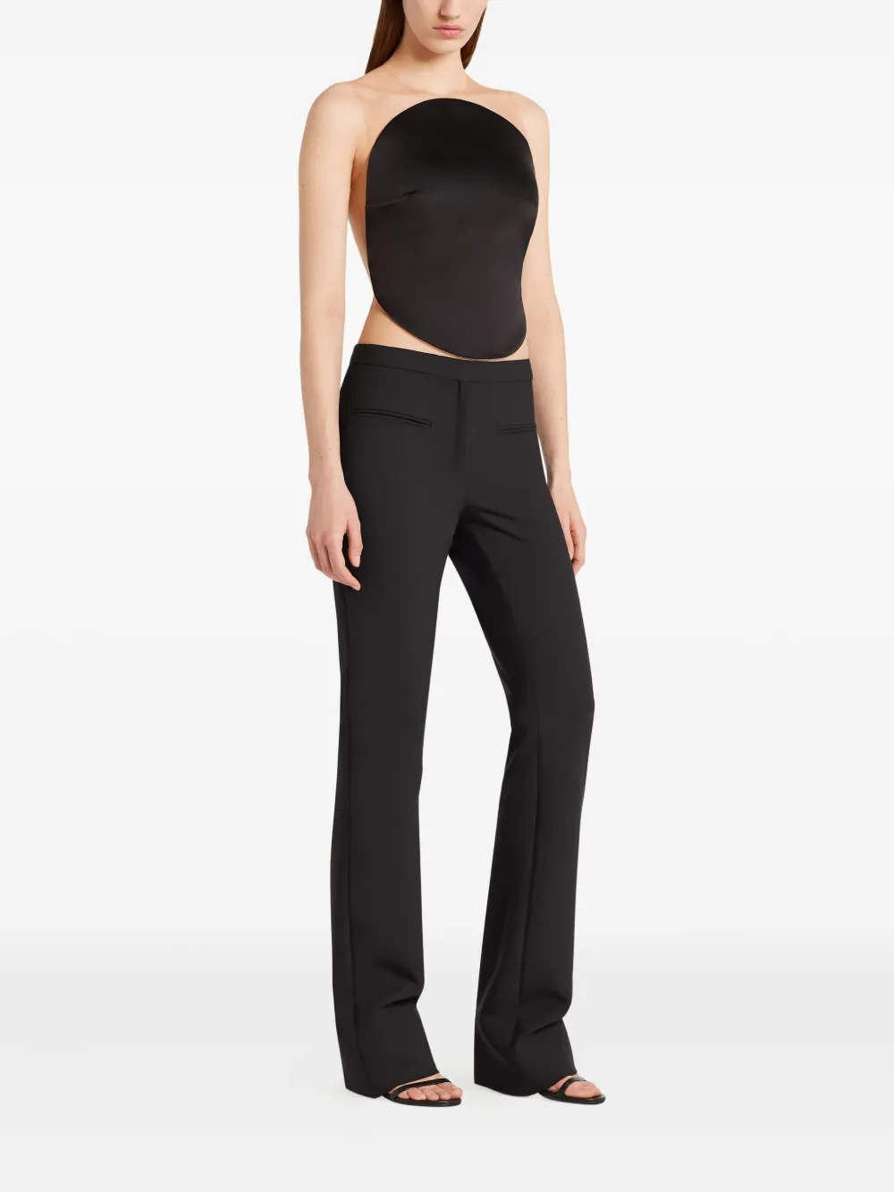 Courrèges Pantalon Zwart
