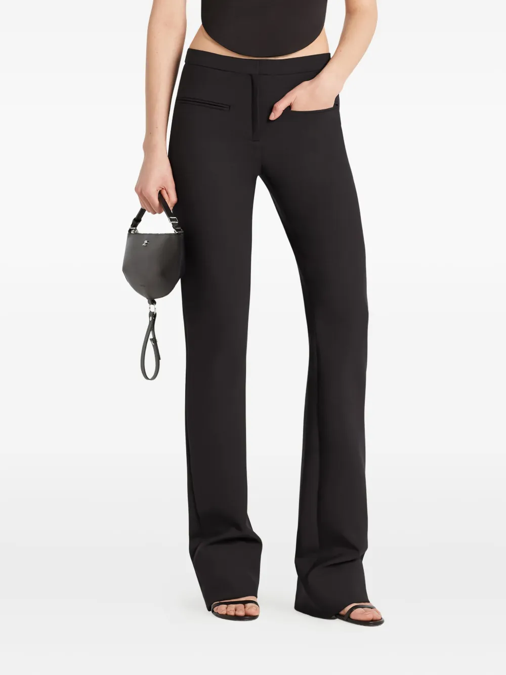 Courrèges Pantalon Zwart