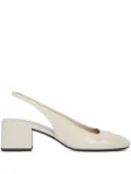 Courrèges slingback heeled pumps - Neutrals