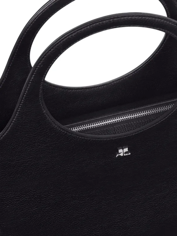 Courrèges Holy Day Leather Shoulder Bag | Black | FARFETCH NO Courrèges Holy Day Leather Shoulder Bag | Black | FARFETCH NO