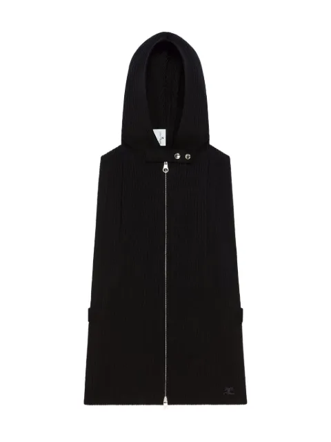 Courrèges  zip-up hooded vest