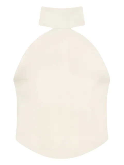 Courrèges Ellipse high-neck sleeveless top