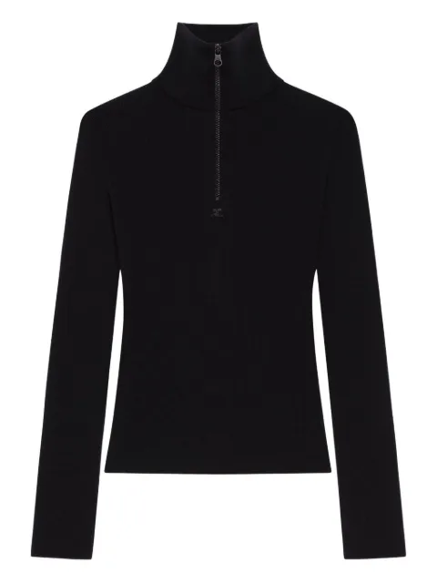 Courrèges wool knitted top