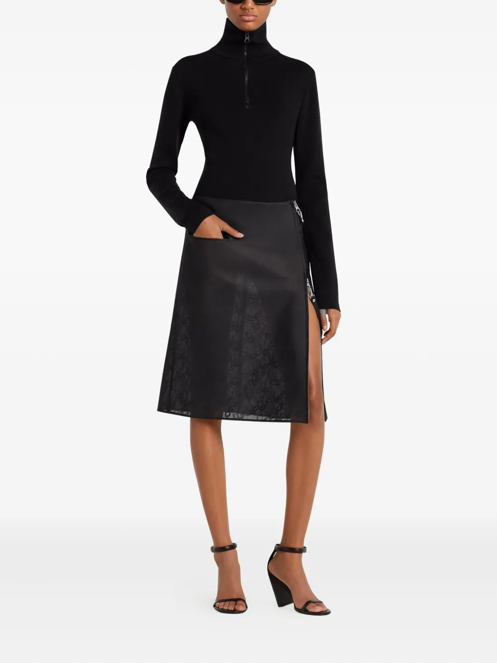 Courrèges Wollen top Zwart