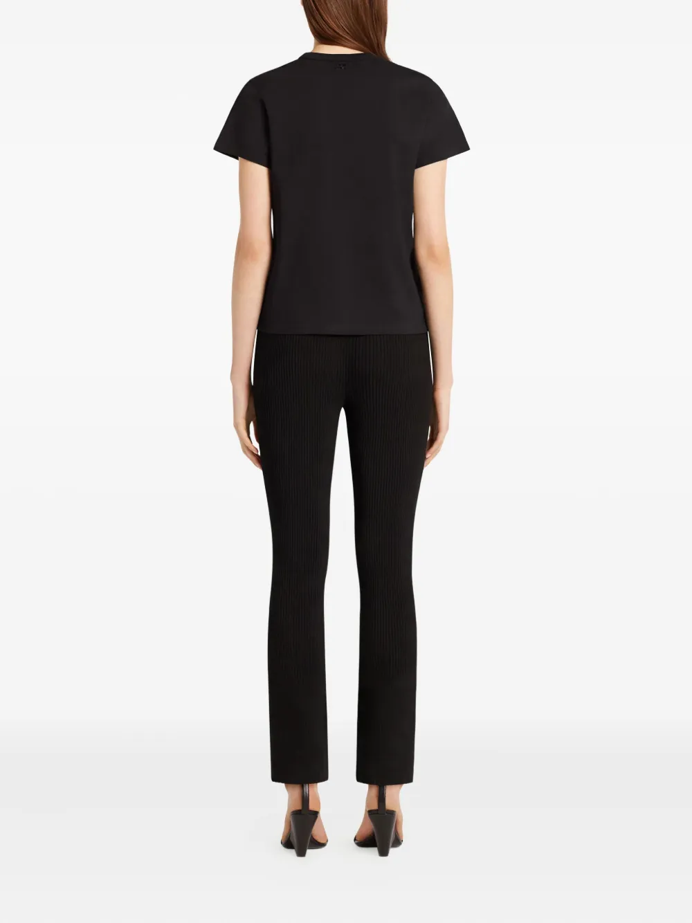 Courrèges Flared broek Zwart