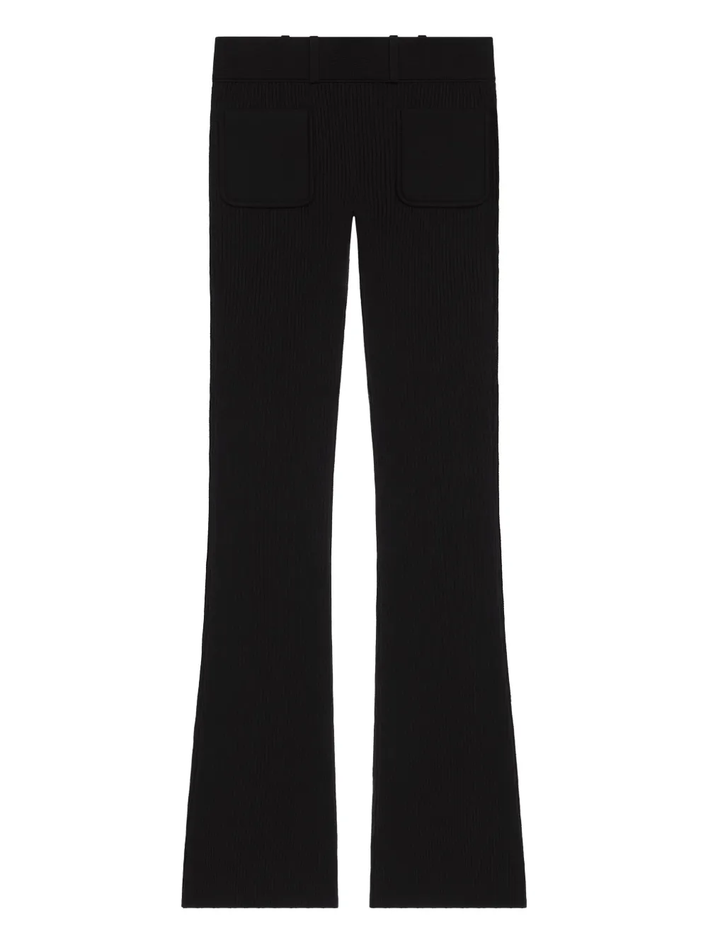 Courrèges Flared broek Zwart