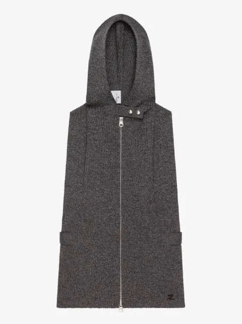 Courrèges  zip-up hooded vest