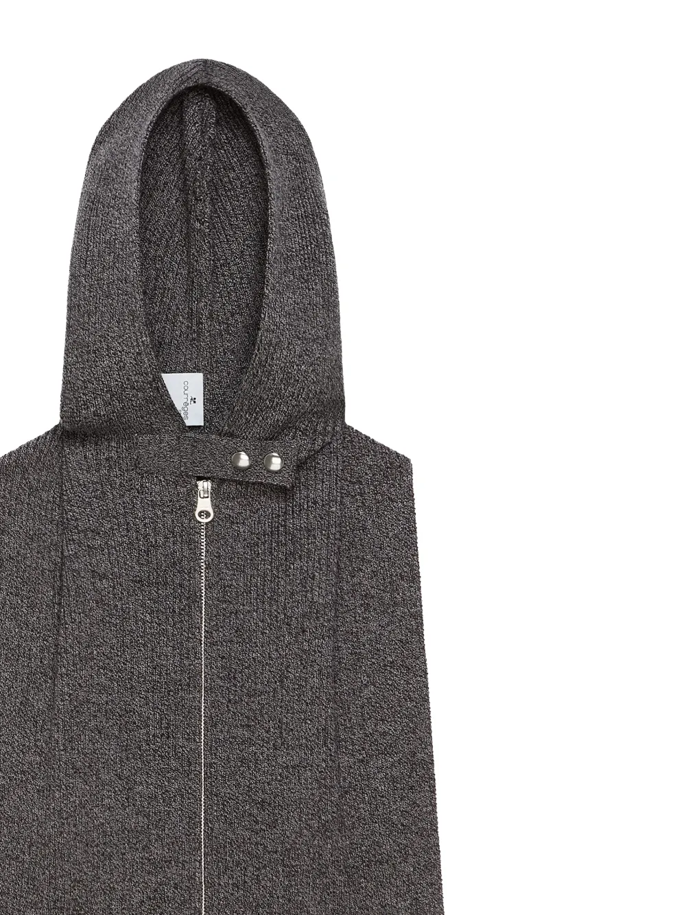 Courrèges chaleco con capucha y cierre | Chalecos | Image 2