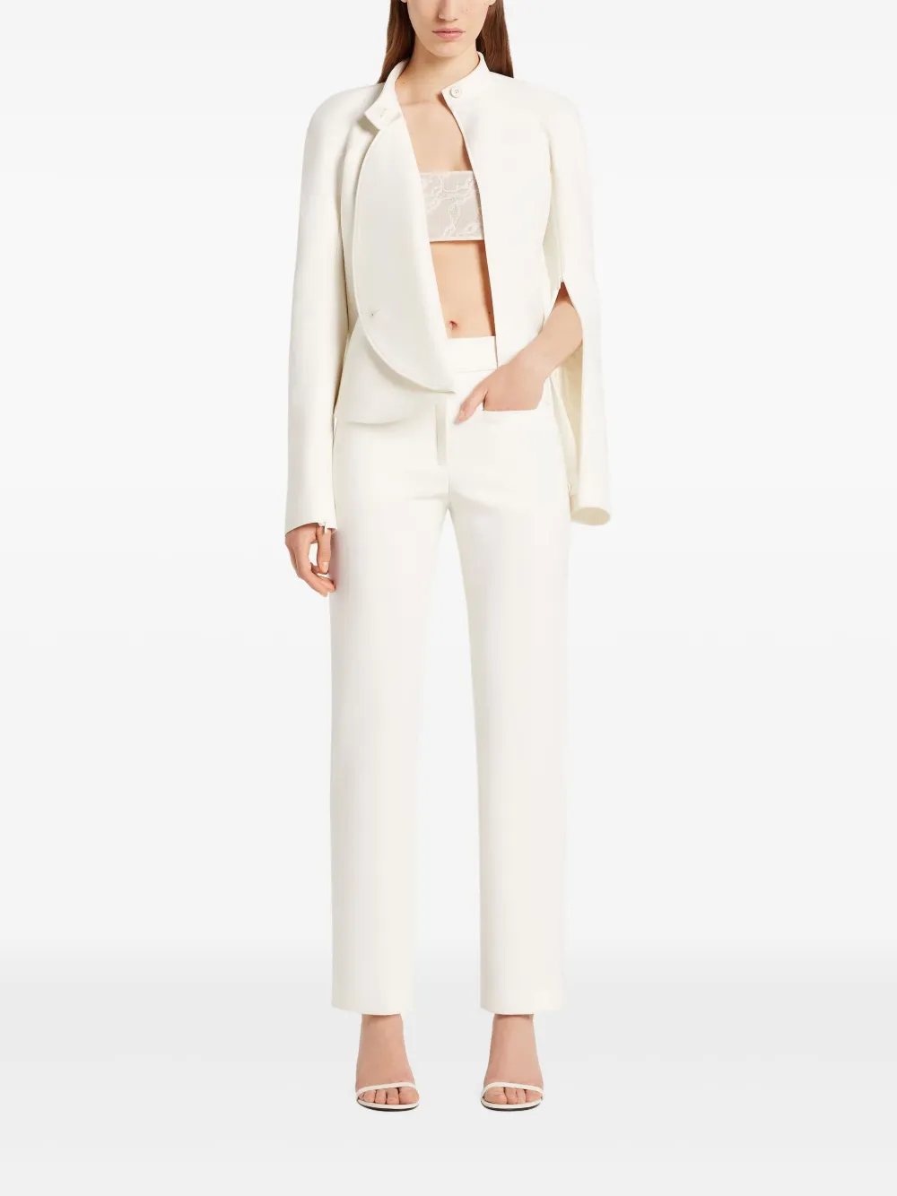 Courrèges Heritage pantalon Wit