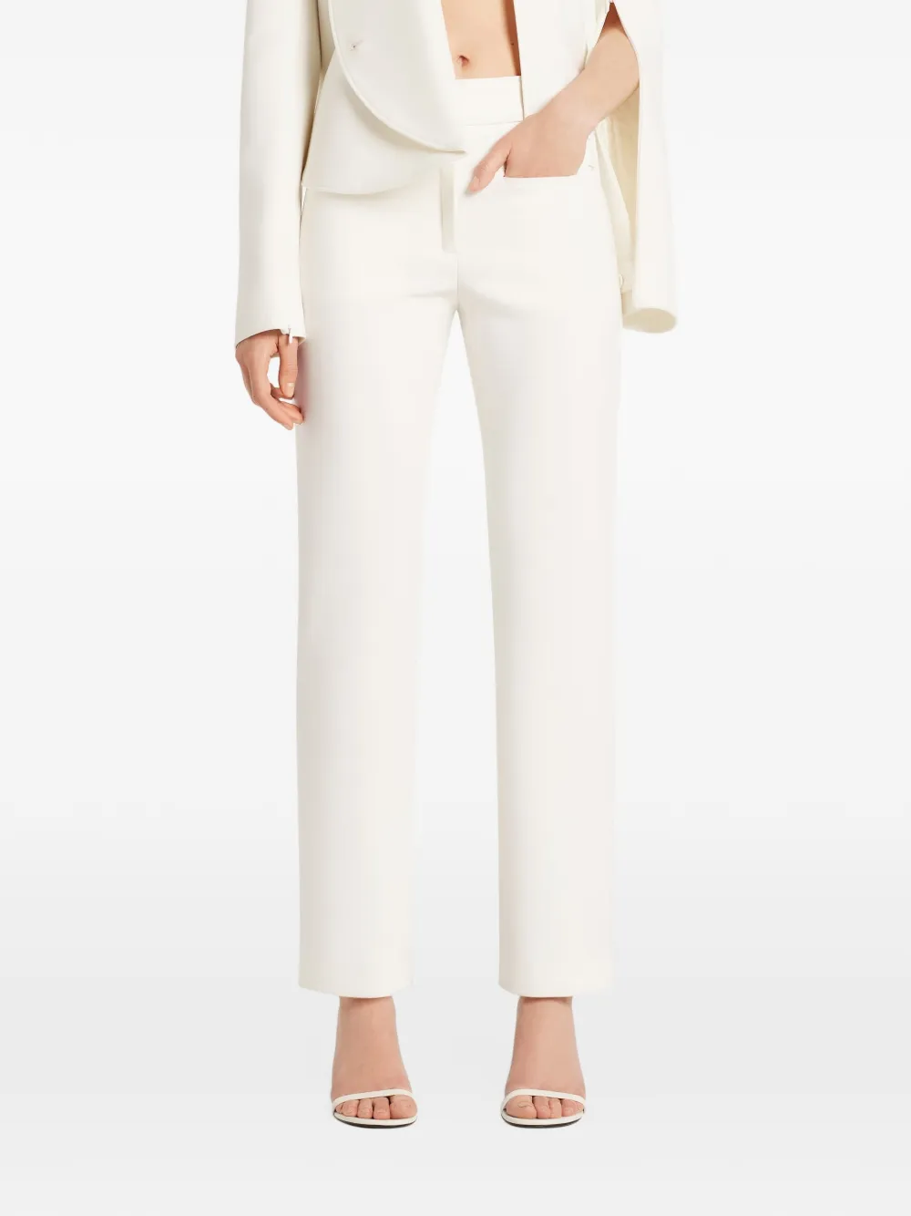Courrèges Heritage pantalon Wit