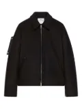 Courrèges zip-up jacket - Black