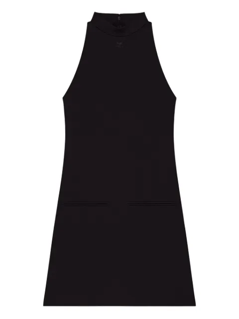 Courrèges high-neck sleeveless dress
