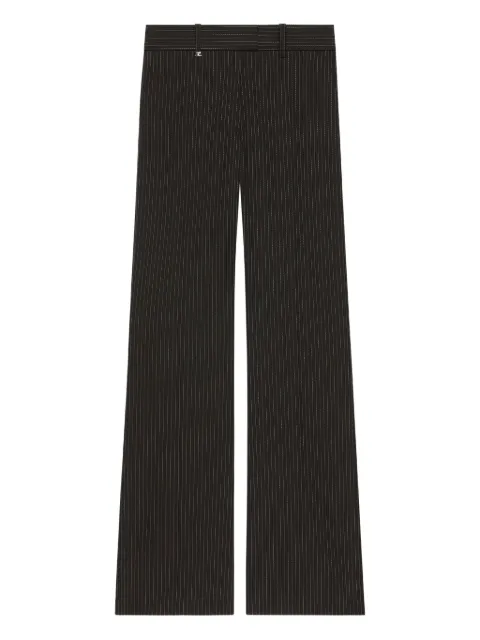Courrèges Broek met krijtstreep