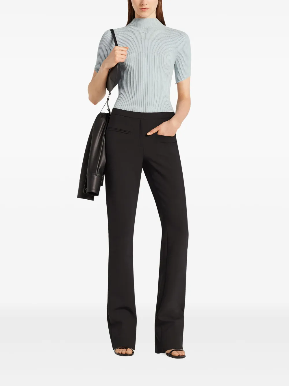 Courrèges ribbed short sleeve top | T-Shirts & Jersey Shirts | Image 2