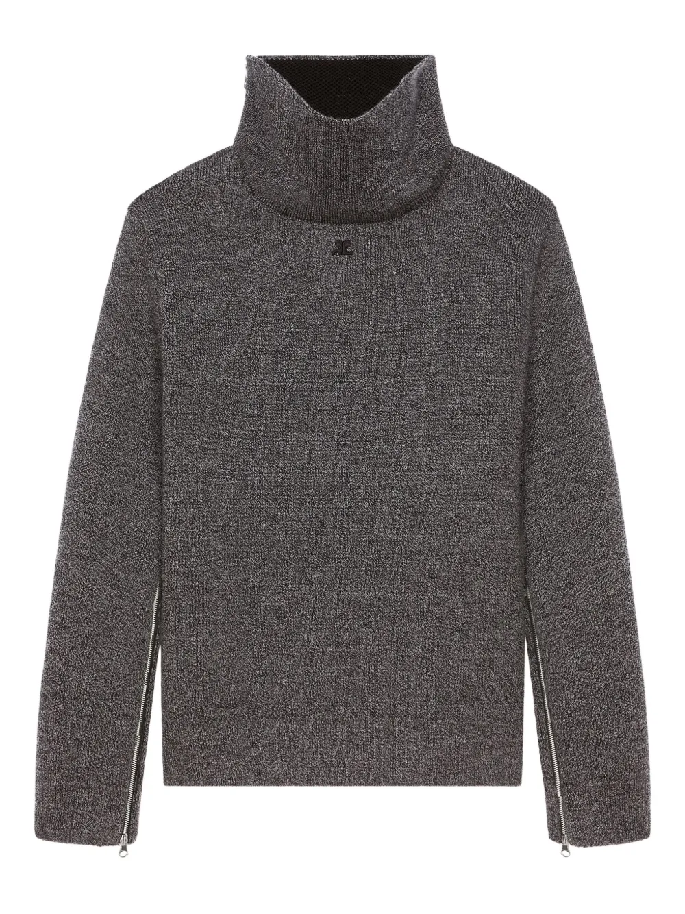 Courrèges Trui met hoge hals Grijs