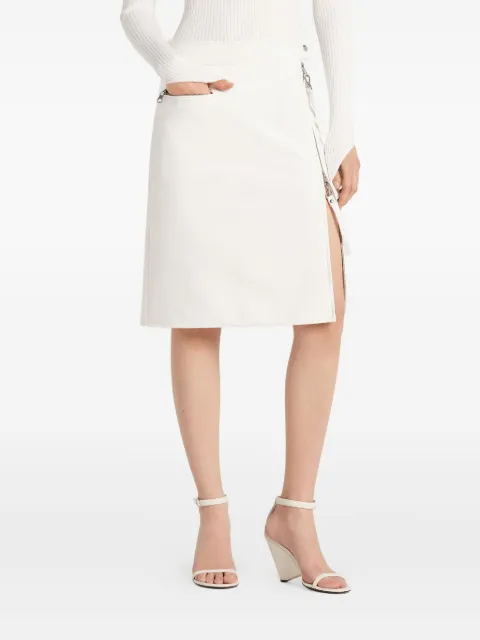 Courrèges zip-fastening skirt