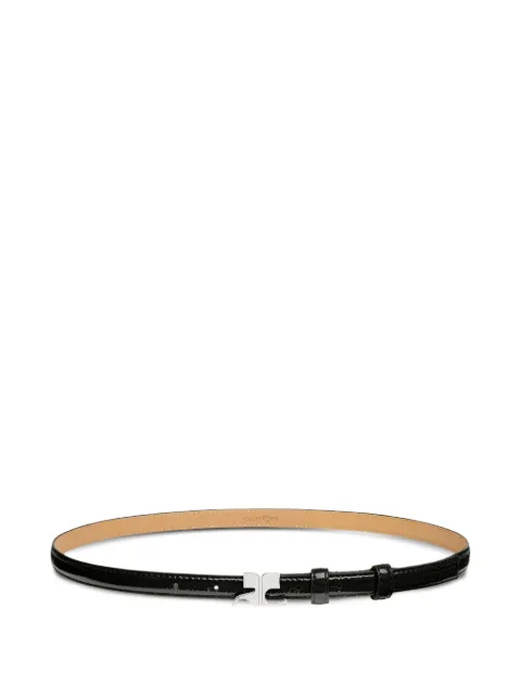 Courrèges AC-buckle leather belt